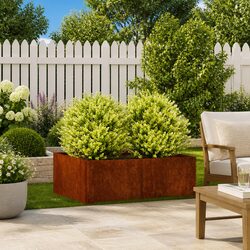Your Go-To Weathering Steel Planter Box 80x80x30cm
