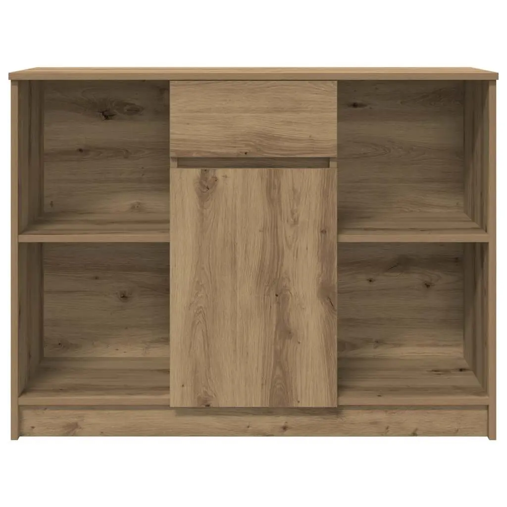 Sideboard Storage Cabinet Engineered Wood Brown 101x35x76 cm