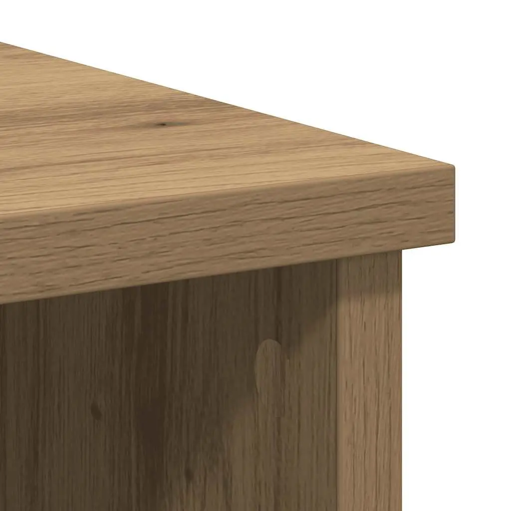 Sideboard Storage Cabinet Engineered Wood Brown 101x35x76 cm