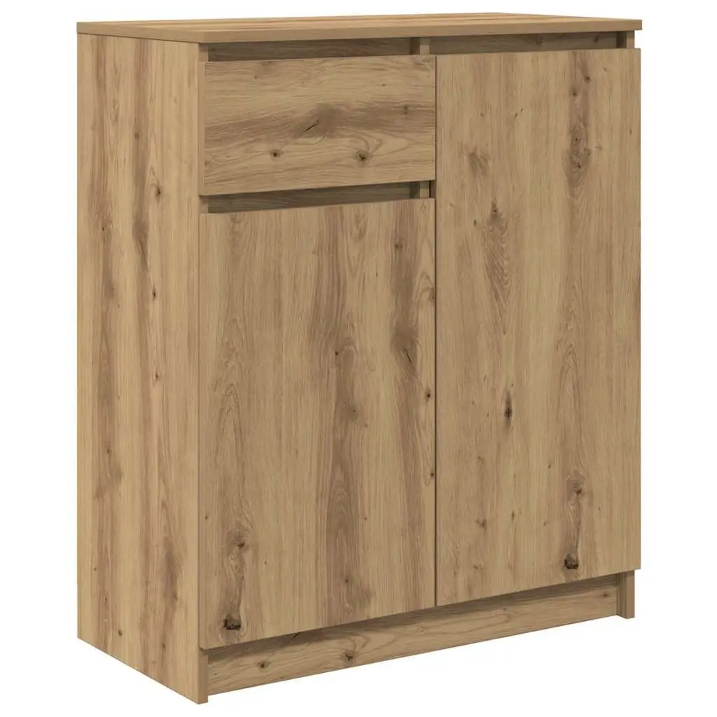 Sideboard Storage Cabinet Engineered Wood Brown 71W x 35D x 84H cm