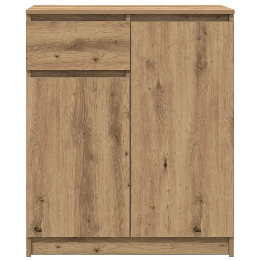 Sideboard Storage Cabinet Engineered Wood Brown 71W x 35D x 84H cm