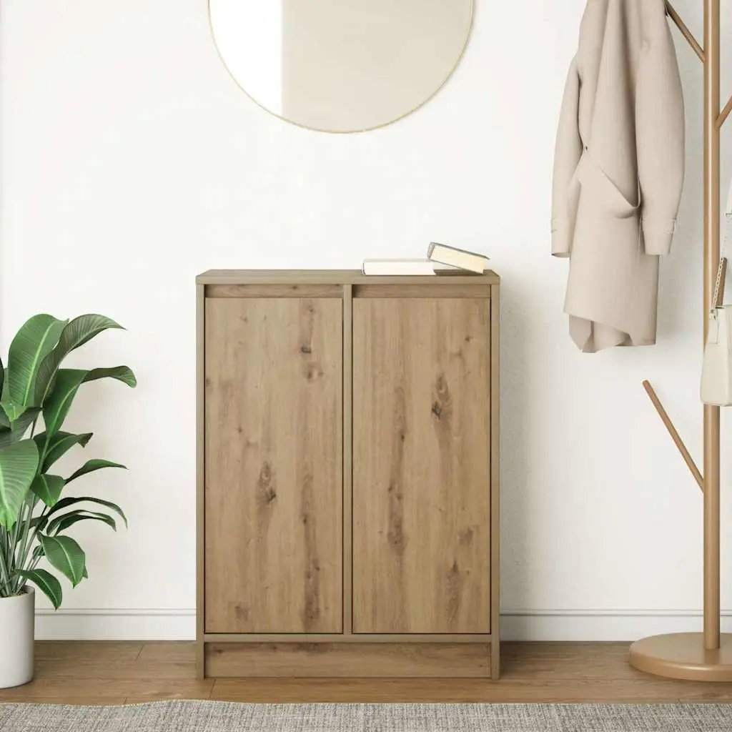 Sideboard Brown Engineered Wood Storage Cabinet Buffet Kitchen Dining Room
