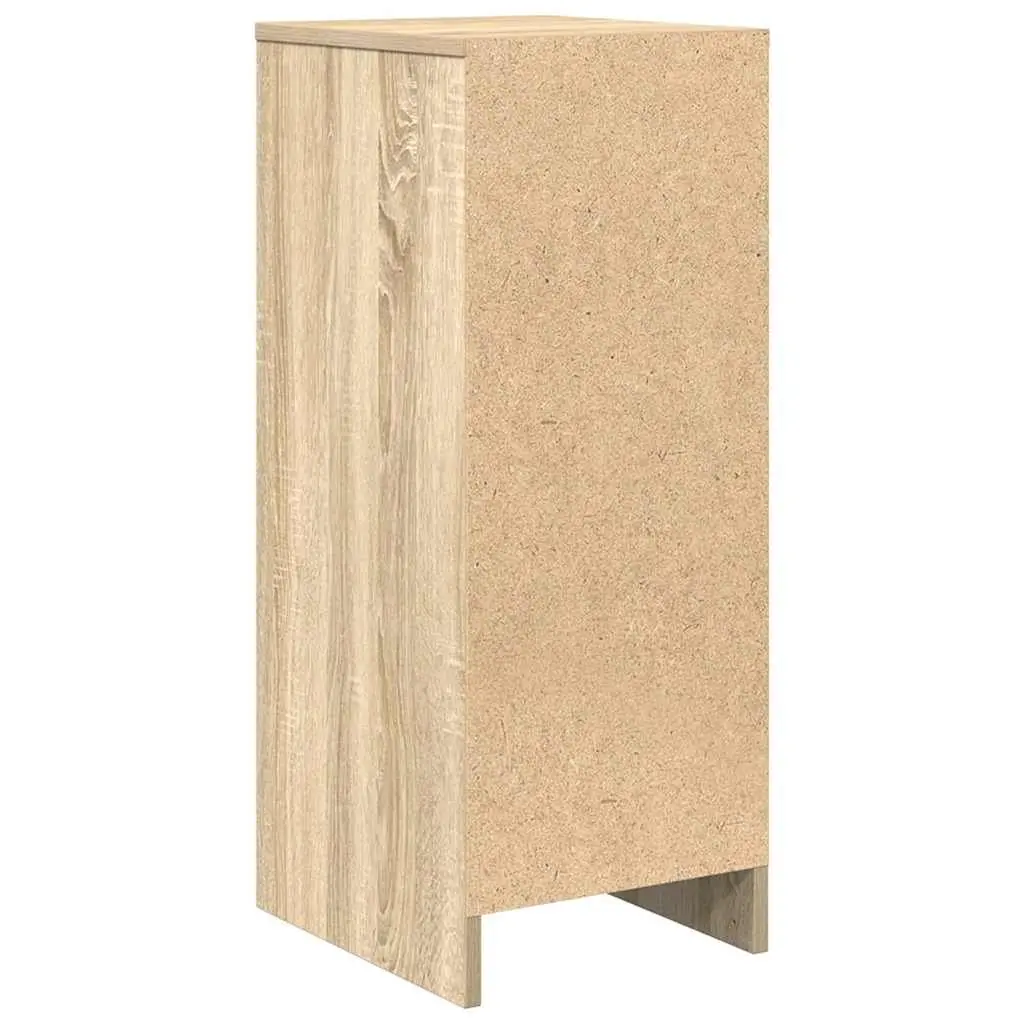 Sideboard Engineered Wood Brown 29.5x34x76 cm Storage Cabinet Buffet