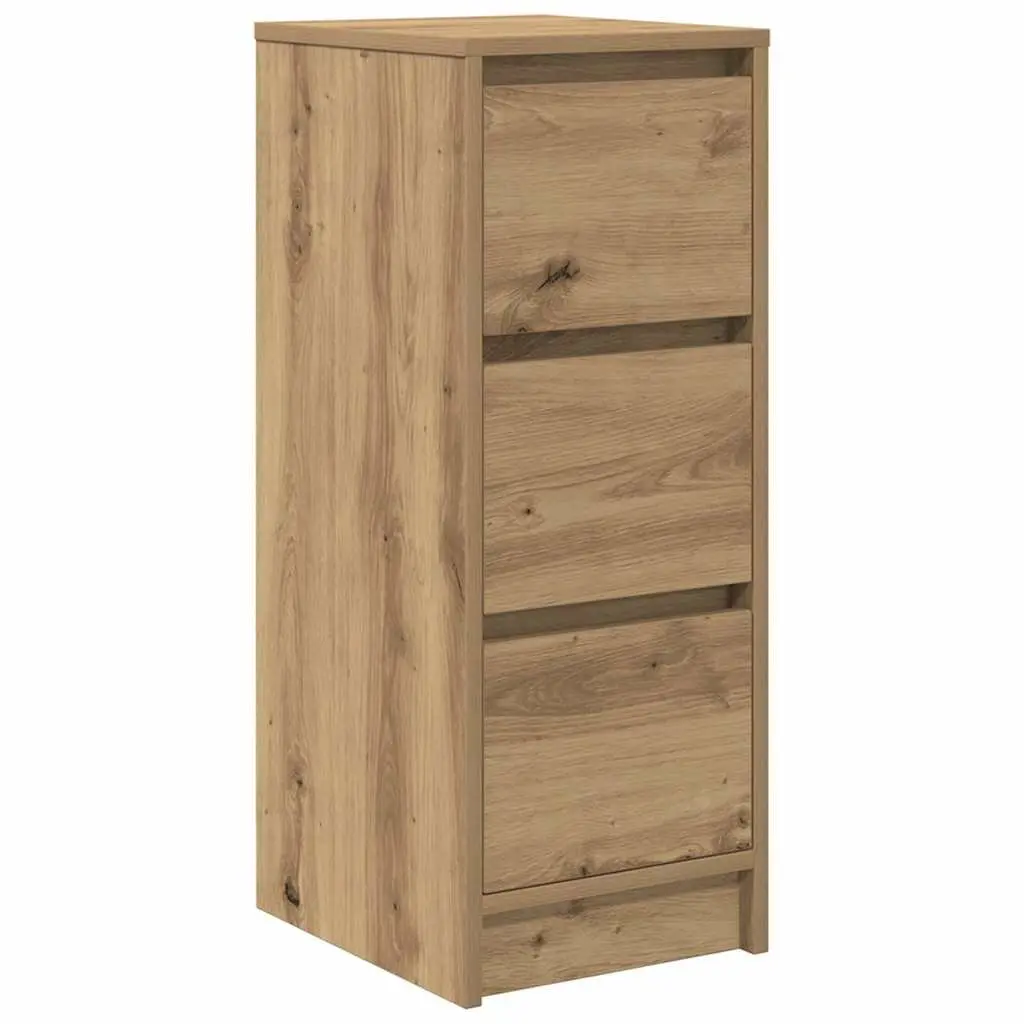Sideboard Storage Cabinet Buffet Engineered Wood Brown Dining Room Furniture