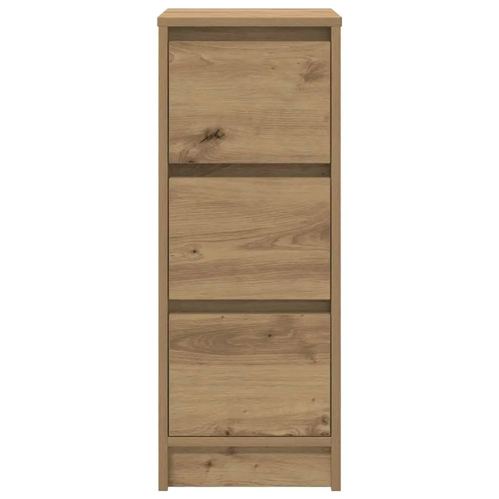 Sideboard Storage Cabinet Buffet Engineered Wood Brown Dining Room Furniture