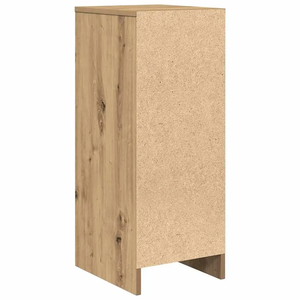 Sideboard Storage Cabinet Buffet Engineered Wood Brown Dining Room Furniture