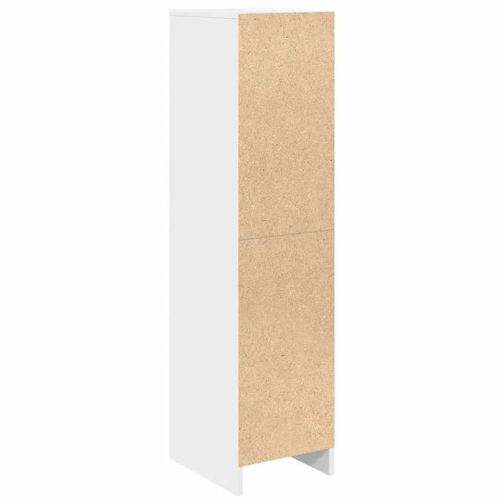 Highboard Storage Cabinet Engineered Wood White 29.5 x 34 x 119.5 cm