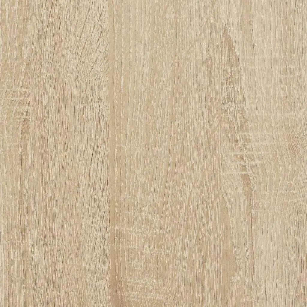Highboard Storage Cabinet Brown Engineered Wood 29.5W x 34D x 119.5H cm