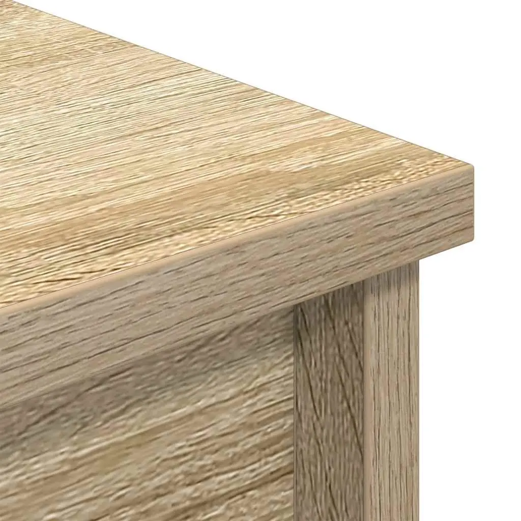 Engineered Wood Highboard Storage Cabinet Brown 180cm