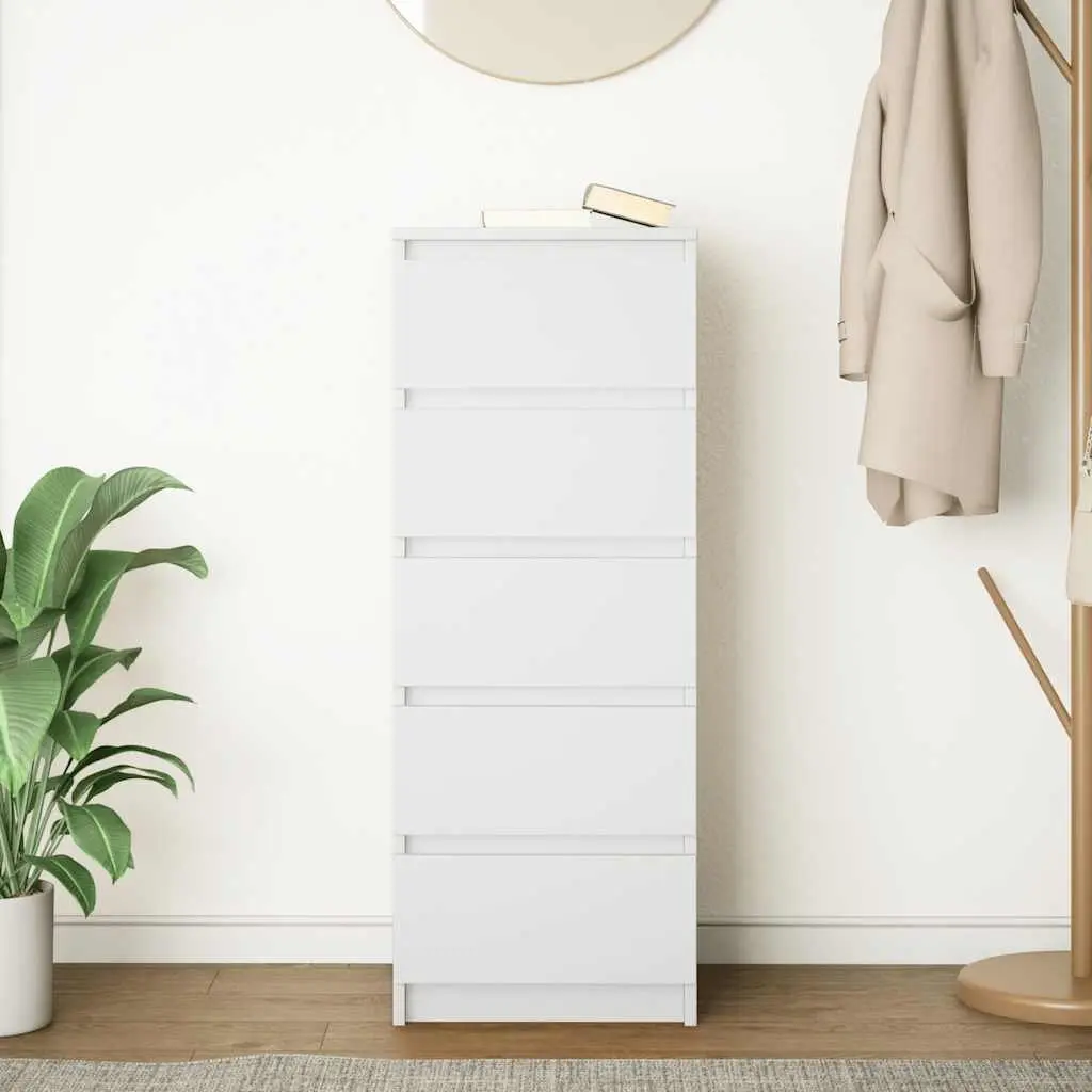 White Sideboard with Drawers