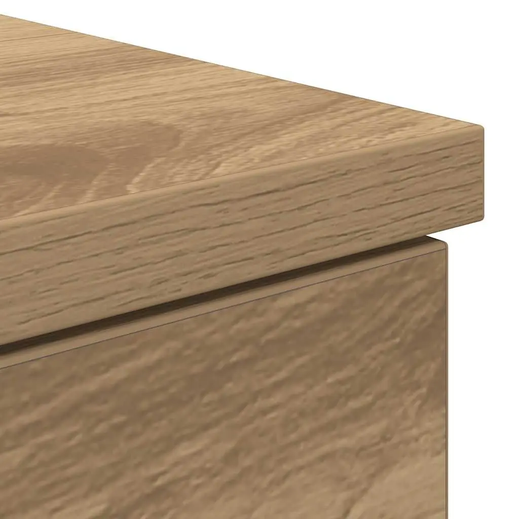 Brown Engineered Wood Desk