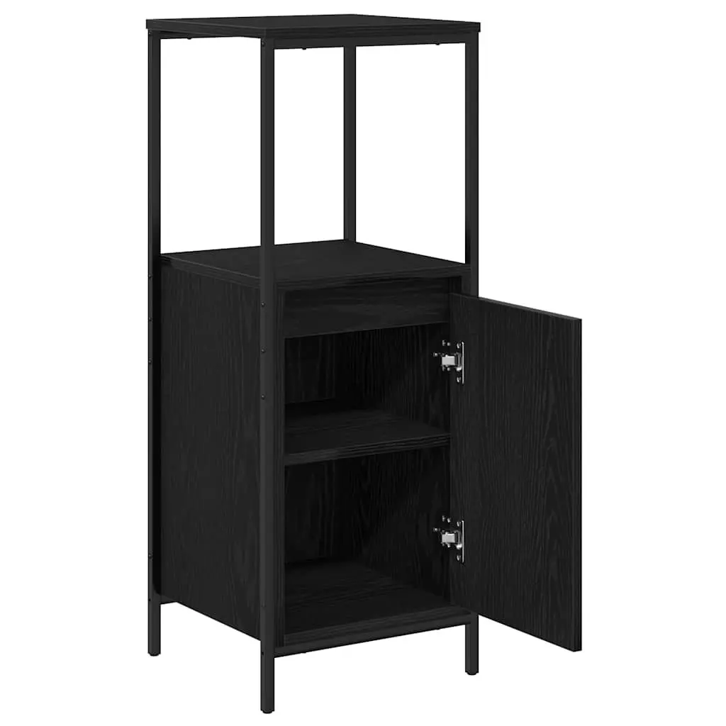 Bathroom Vanity Cabinet Black Oak 36x35x95cm
