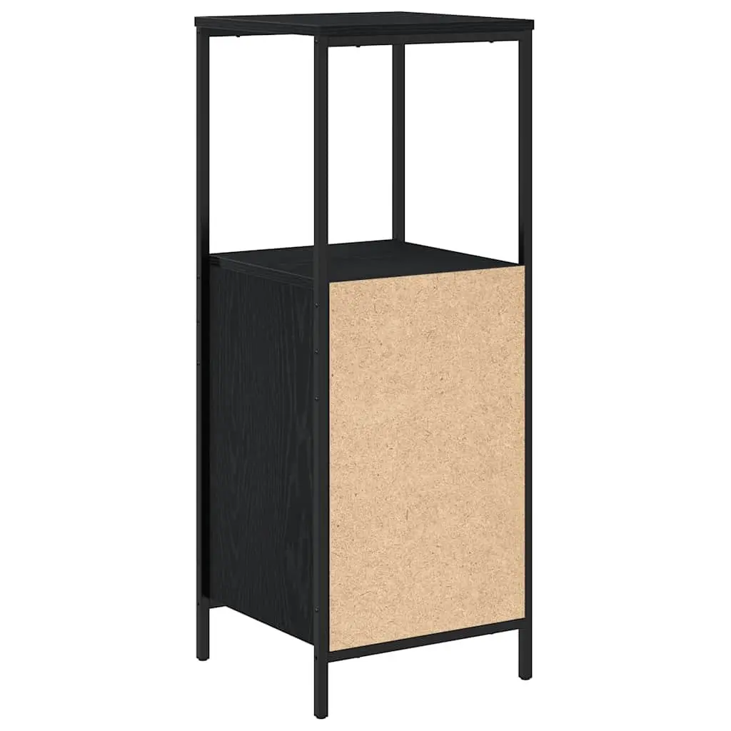 Bathroom Vanity Cabinet Black Oak 36x35x95cm