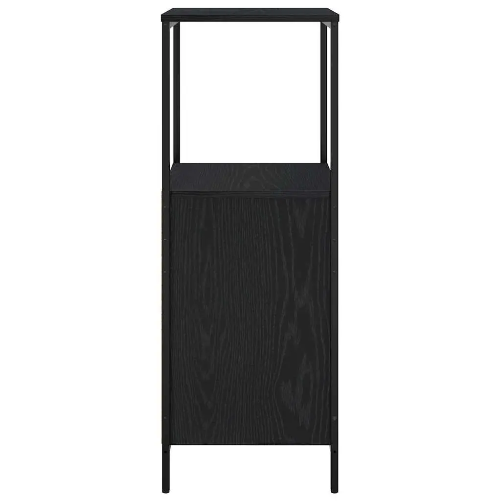 Bathroom Vanity Cabinet Black Oak 36x35x95cm
