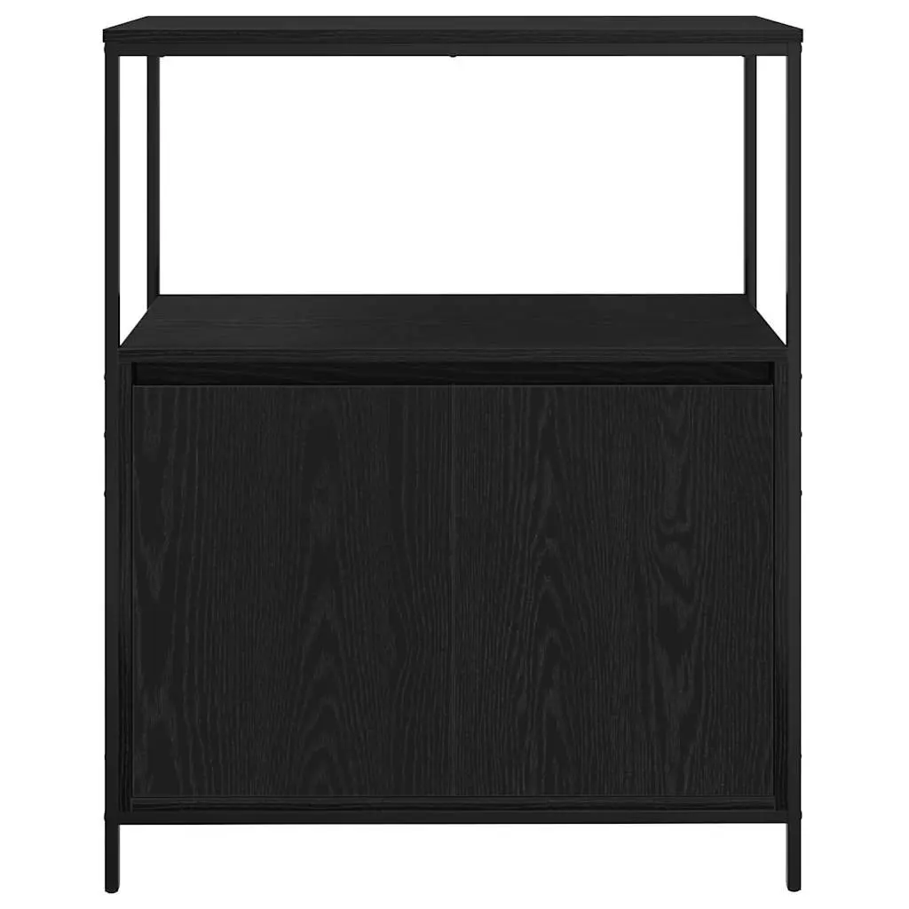 Bathroom Vanity Cabinet Black Oak 76.5W x 35D x 95H cm Storage Unit Organiser
