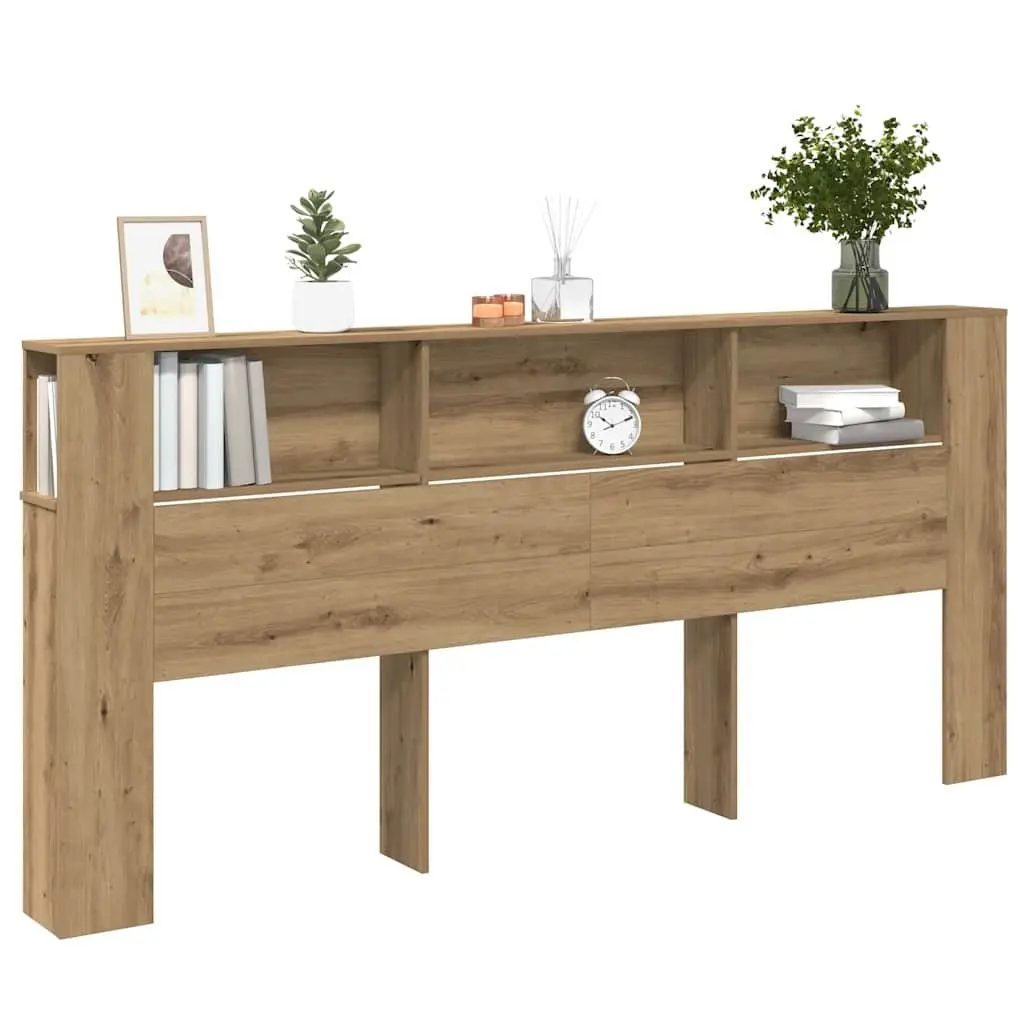 Wall-Mounted Headboard Cabinet