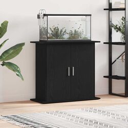 Your Friendly Black Oak Aquarium Stand for Easy Access