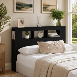 Your Ideal LED Headboard with Storage Solution