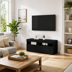 Friendly TV Cabinet with LED Lights for Your Space