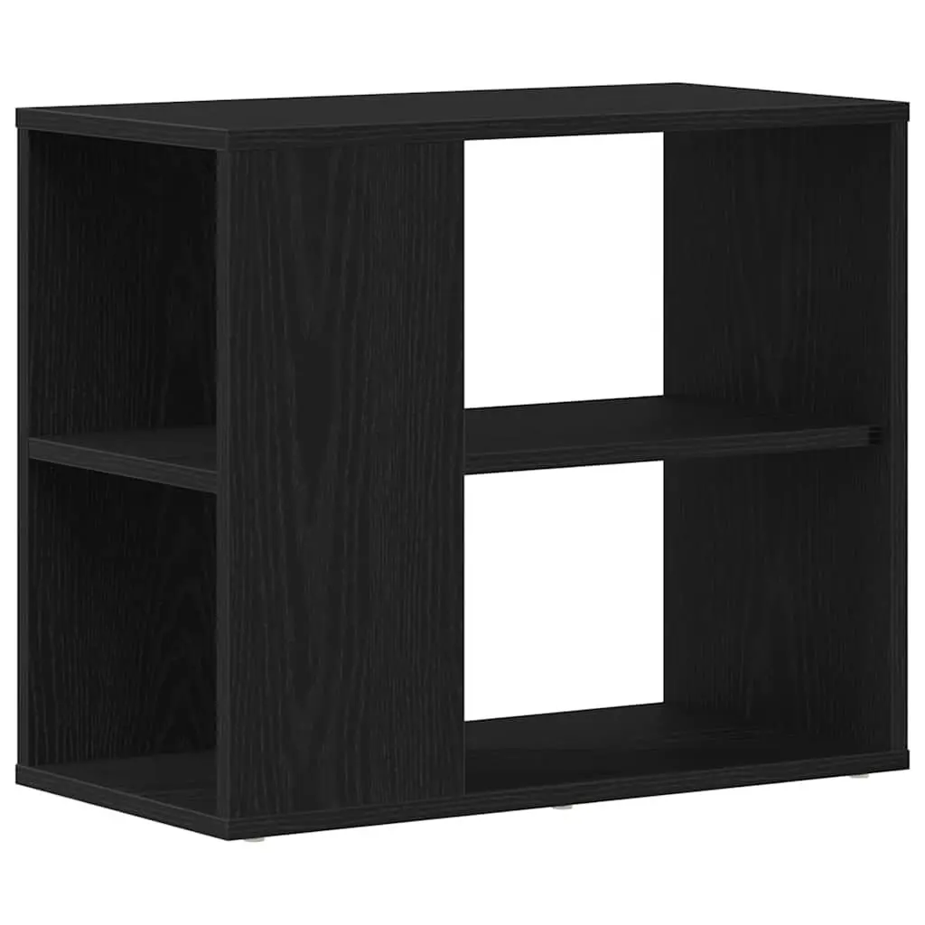 Sideboard with Drawer Black Modern Storage Cabinet Living Room Buffet 60x30x50cm
