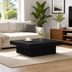 Make Your Living Room Shine with a Black Oak Coffee Table