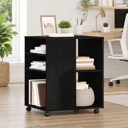 Your New Black Oak Storage Cabinet 60x53x72.5cm