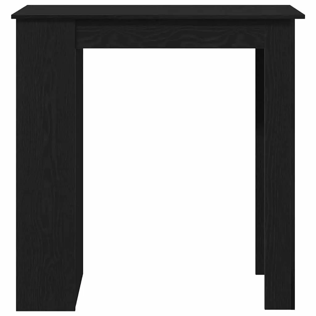 Black Oak Bar Table for Dining & More