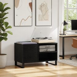 Your Ideal Black Oak Media Storage Cabinet Awaits
