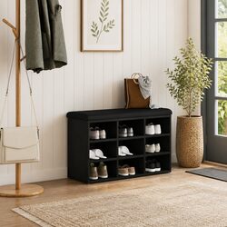 Your Entryway Needs This Stylish Shoe Bench