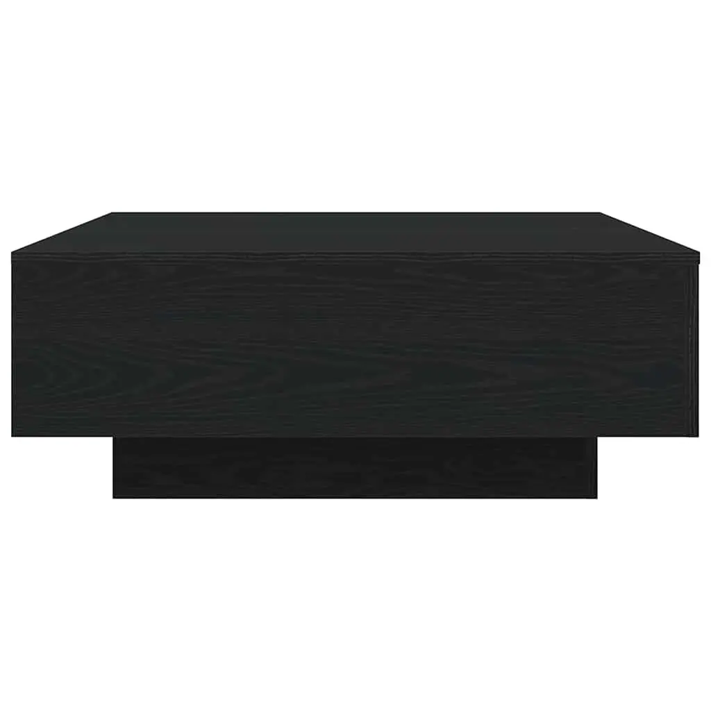 Coffee Table in Black Oak with LED Lighting