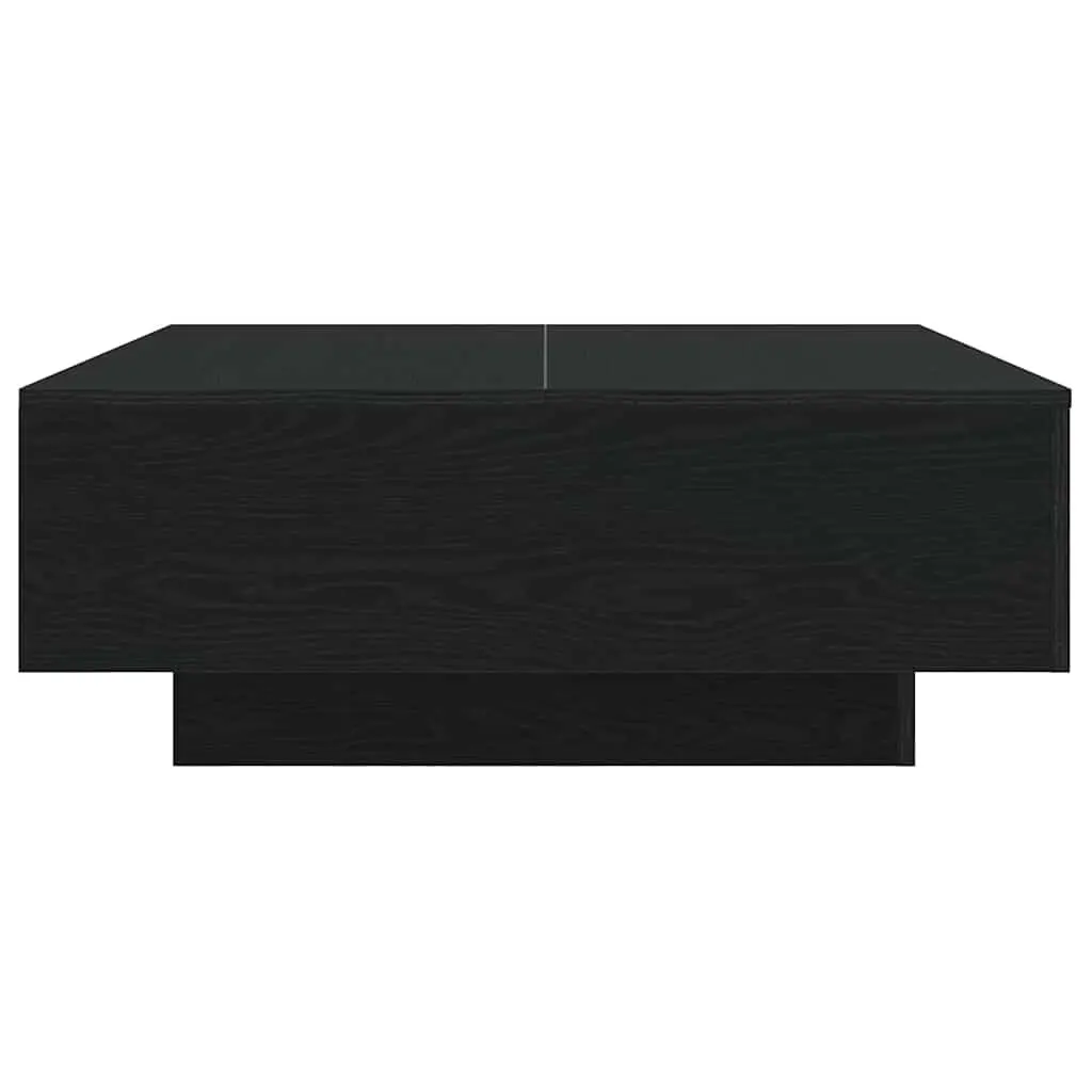 Coffee Table in Black Oak with LED Lighting