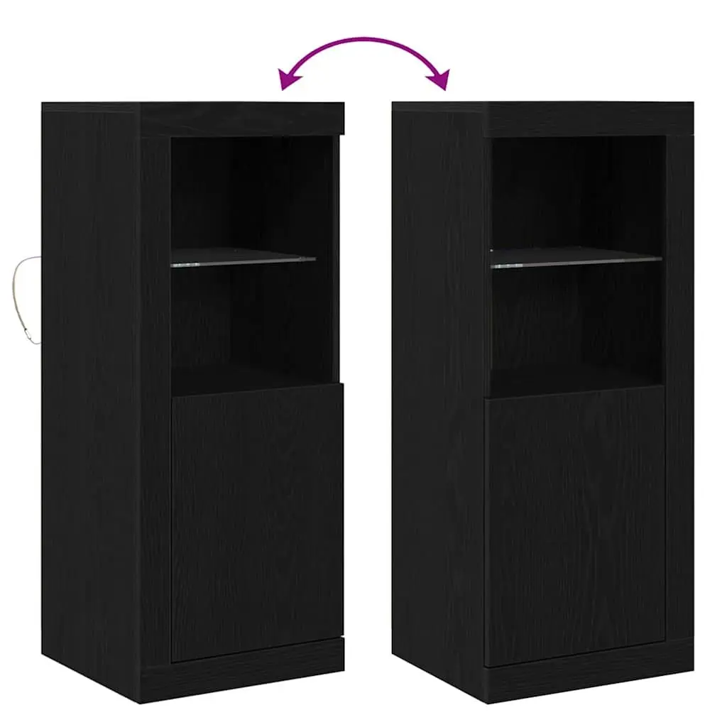 Black LED Sideboard
