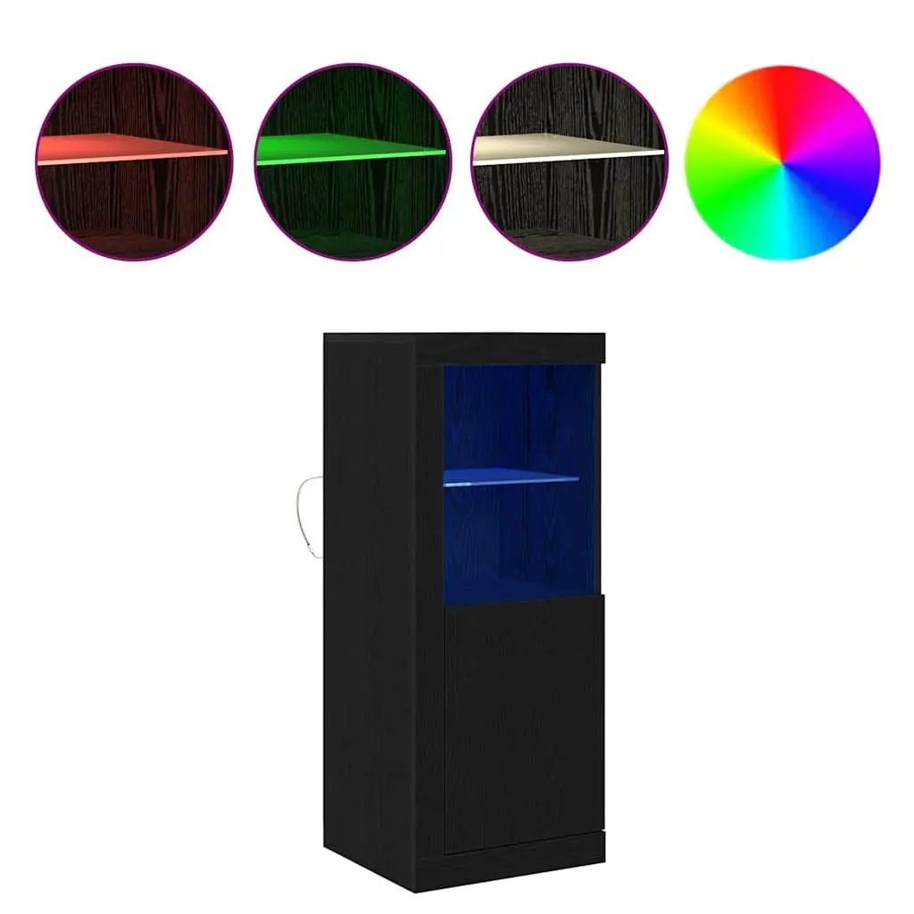 Black LED Sideboard