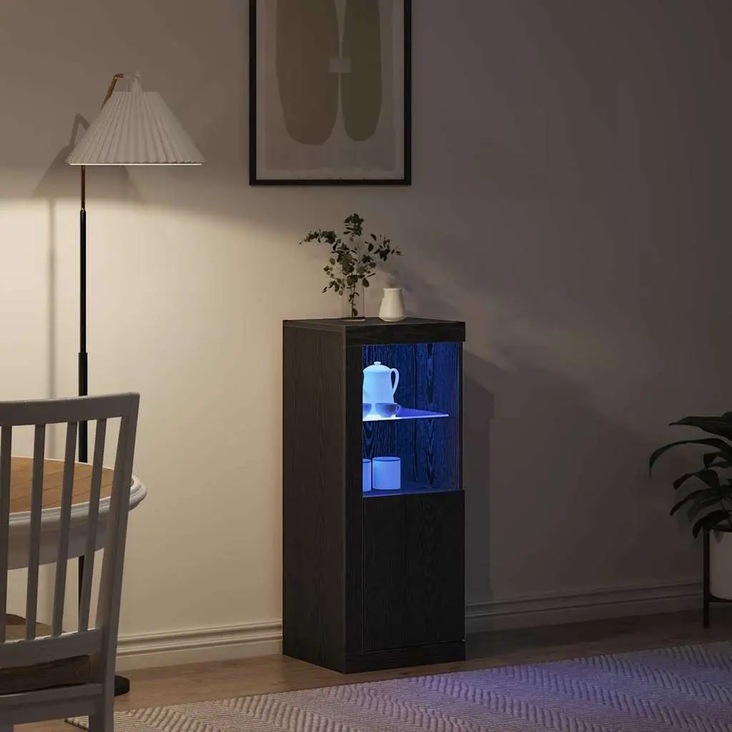 Black LED Sideboard