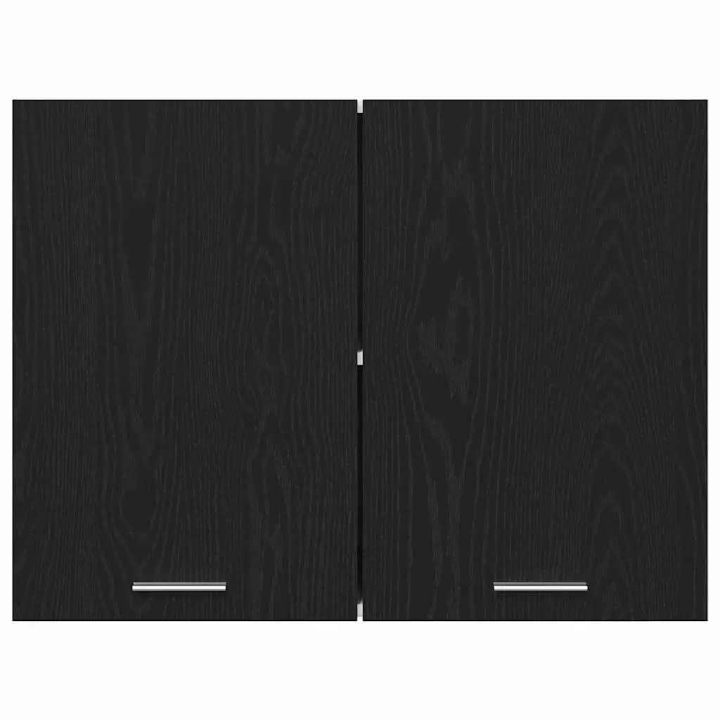Black Oak Cabinet 80x31x60cm