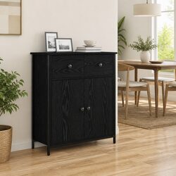 Your New Black Sideboard with Drawer Awaits