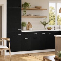 You're Going to Love This Black Oak Hanging Cabinet