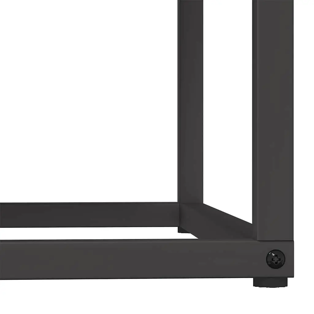 Firewood Rack Black Large Capacity Cold-rolled Steel