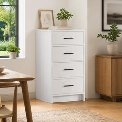 Your New White Sideboard with Drawer 40 x 41 x 75 cm