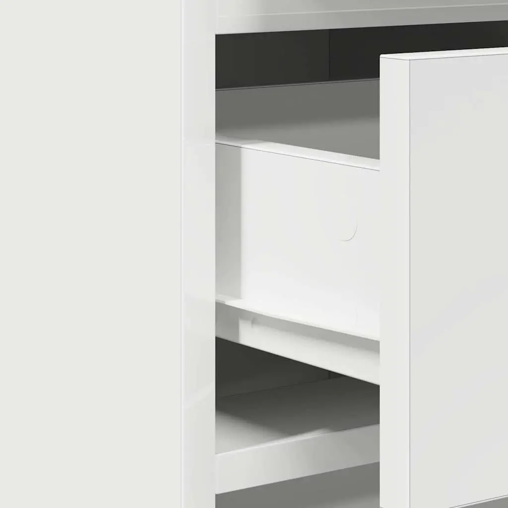 White Sideboard with Ample Storage Options