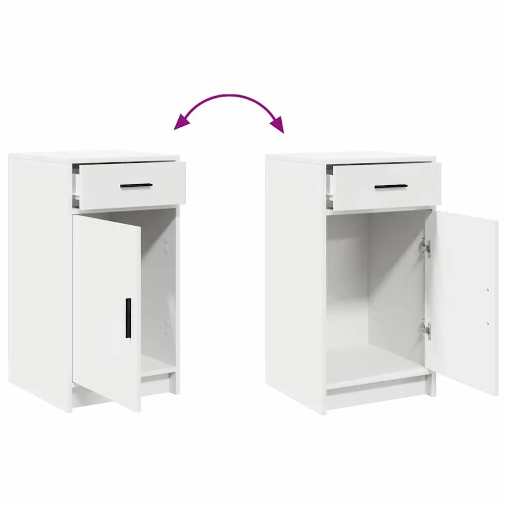 White Sideboard with Ample Storage Options