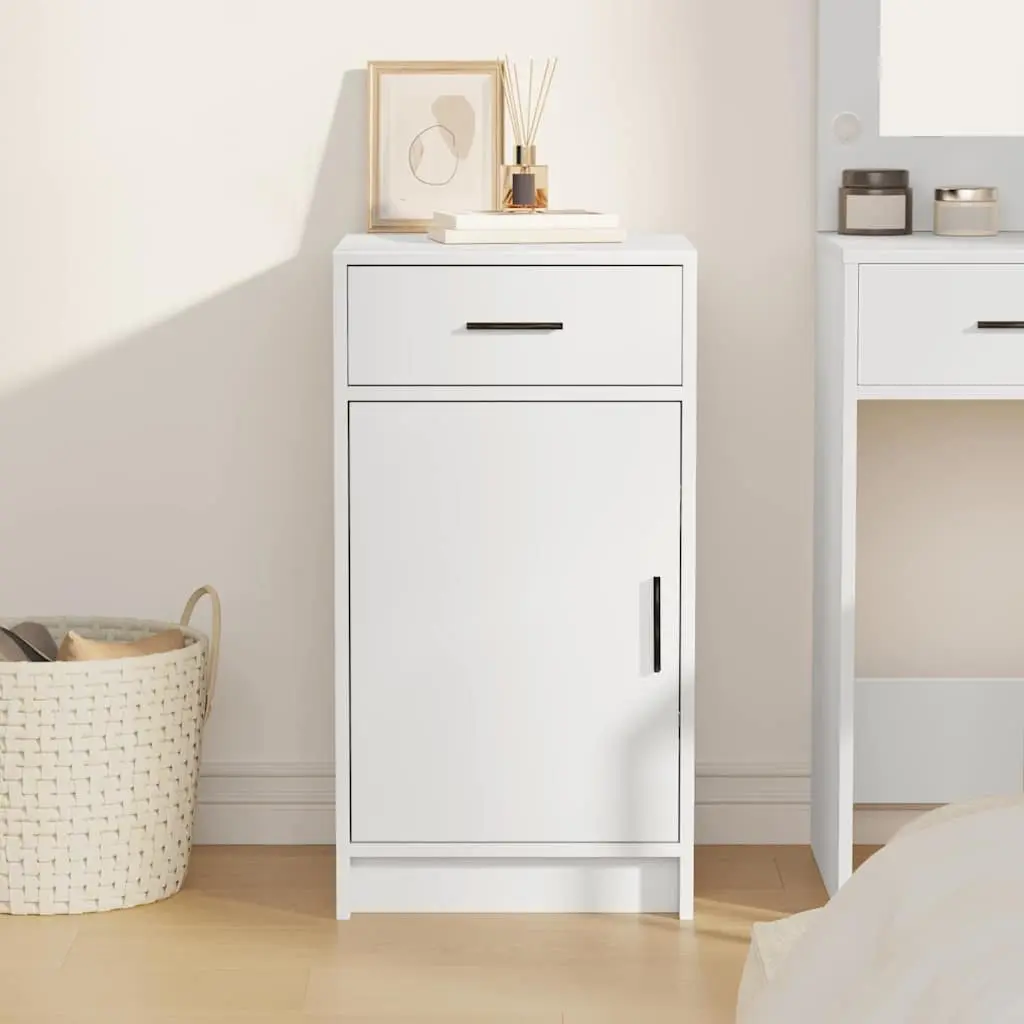 White Sideboard with Ample Storage Options