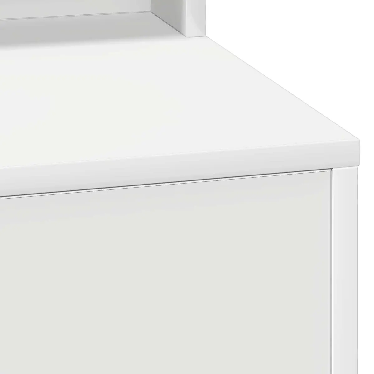 Dressing Table with LED Mirror and Storage Options