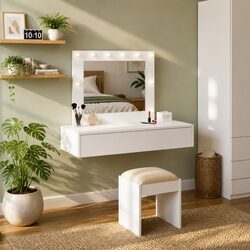 Your Friendly White Dressing Table for Daily Grooming