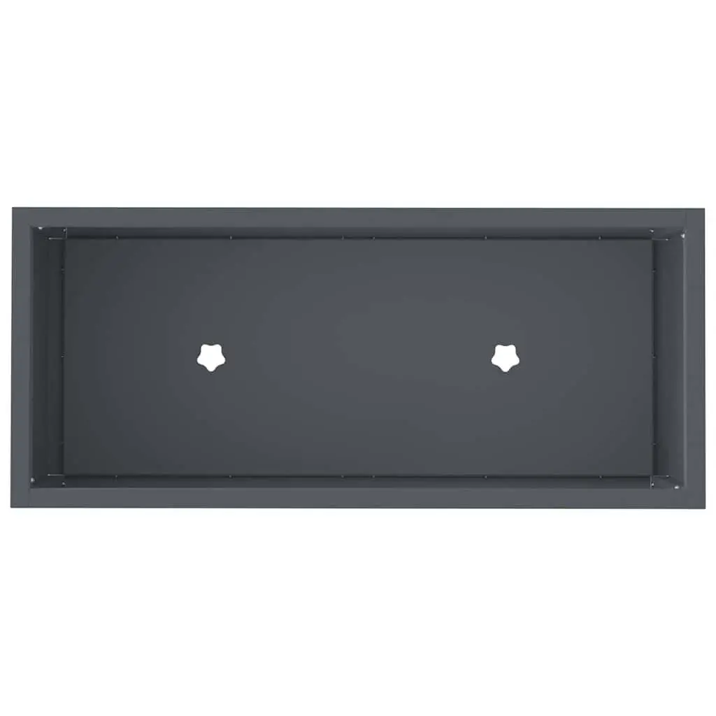 Raised Garden Planter Rectangular Outdoor Gardening Bed Steel Metal Container