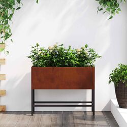 Your Friendly Burnt Orange Raised Garden Planter