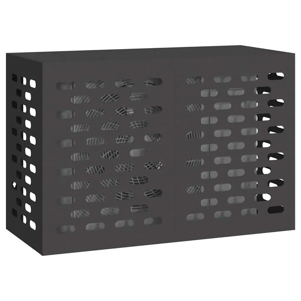 Air Conditioner Cover Rectangular Steel Outdoor Unit Protection Weather Dust