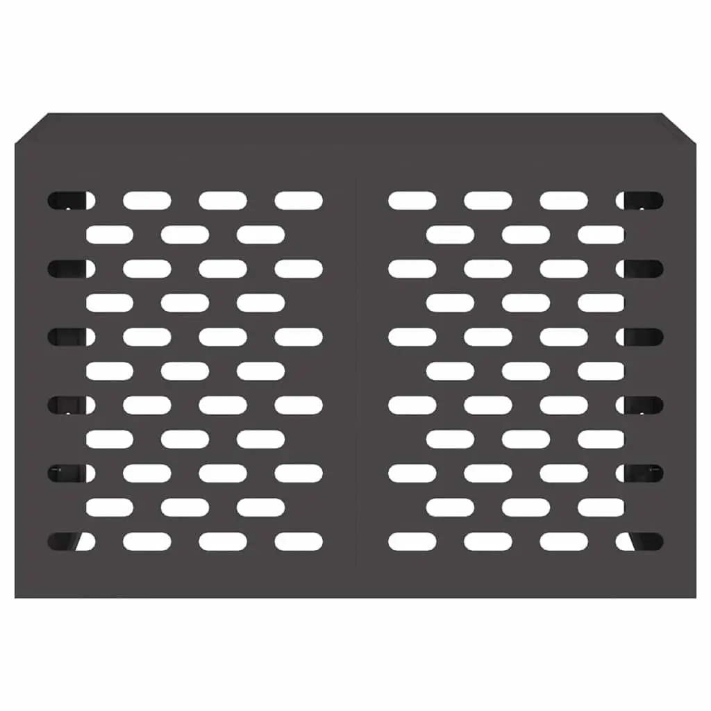 Air Conditioner Cover Rectangular Steel Outdoor Unit Protection Weather Dust