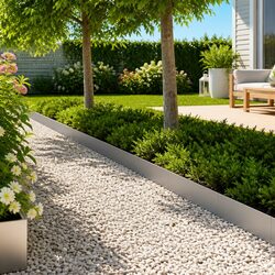 Create Beautiful Borders with Lawn Edging - 20 pcs