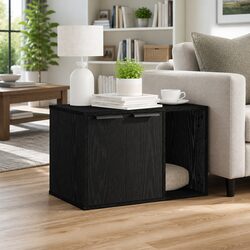 Friendly Cat Litter Box Enclosure with Hidden Design